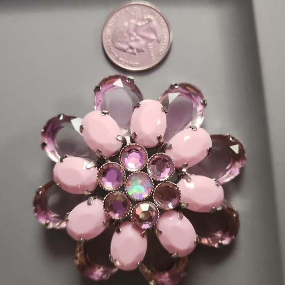 Accessories - Pink Flower Brooch